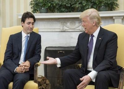 ترامپ:عدم توافق به ضرر کانادا است، ترودو:ترامپ رعایت قانون نمی کند