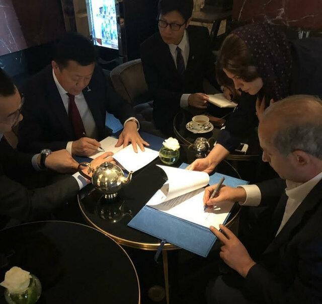 امضا تفاهم نامه همکاری های مشترک ایران و چین