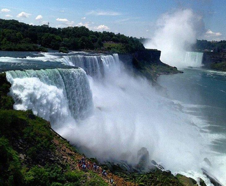 آبشار نیاگارا (Niagara Falls)- مرز آمریکا و کانادا