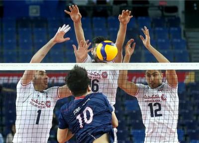 والیبال انتخابی المپیک، ایران 2 - کره جنوبی یک