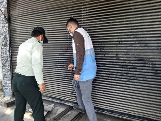 پلمب 7 قهوه خانه متخلف در محدوده بازار تهران، اخطار به 11 مغازه