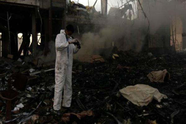13 شهید و زخمی در حملات جنگنده های سعودی به صنعاء یمن