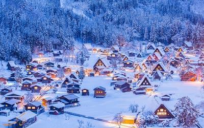 روستای شیراکاواگو، رویایی ترین مقصد برفی و زمستانی در ژاپن!